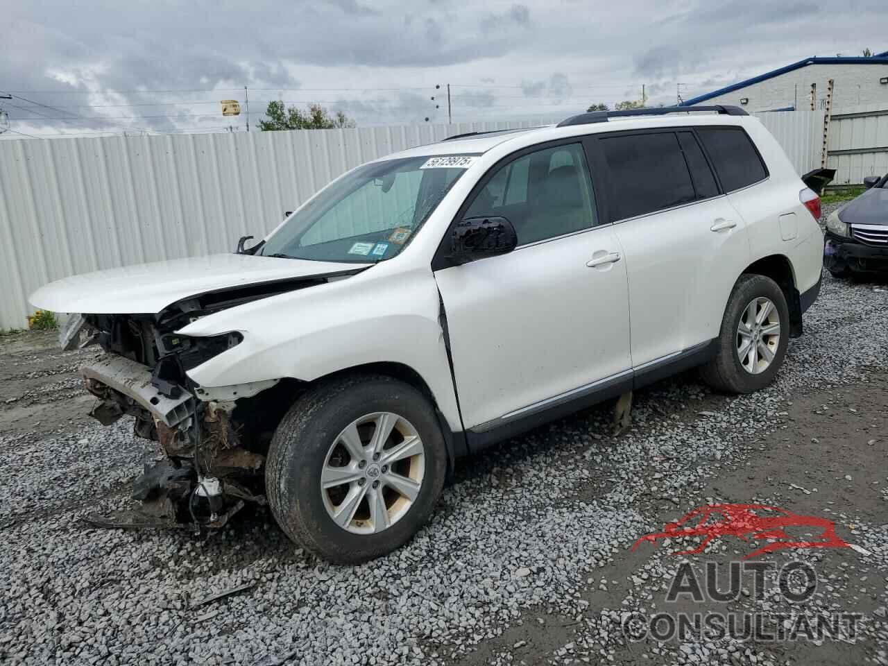 TOYOTA HIGHLANDER 2012 - 5TDBK3EH2CS136313