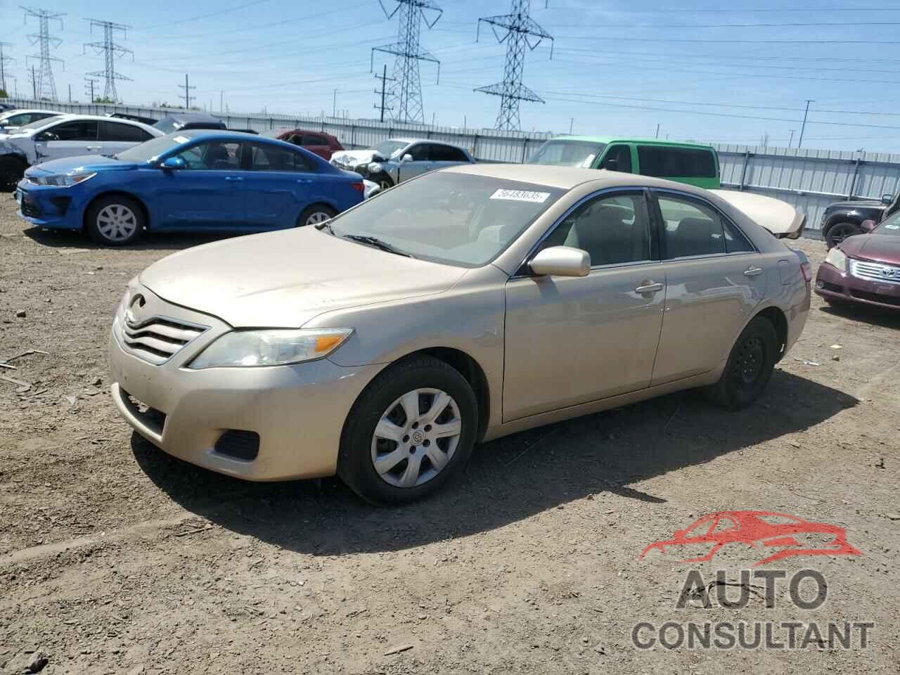 TOYOTA CAMRY 2011 - 4T1BF3EK4BU662979