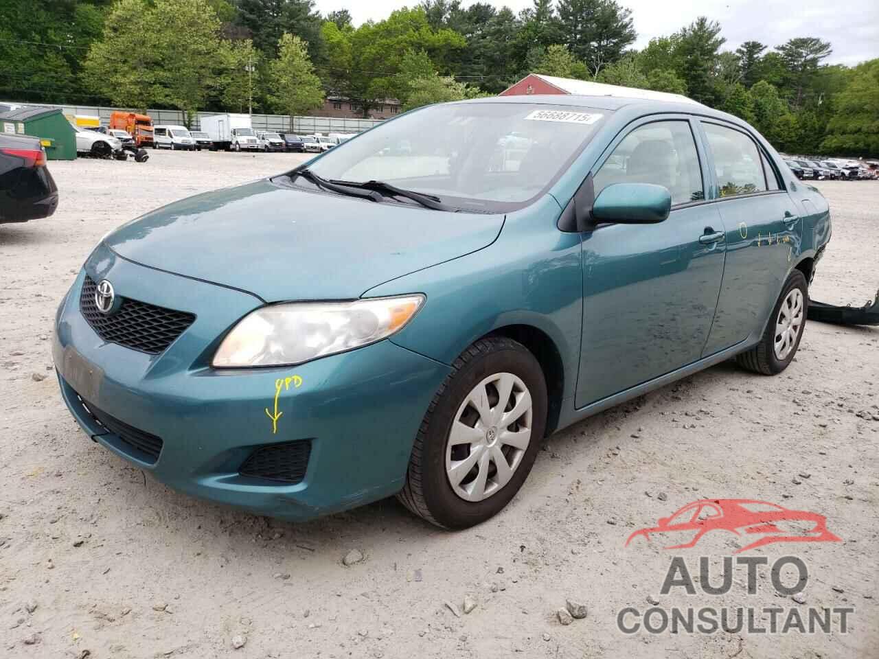 TOYOTA COROLLA 2009 - 2T1BU40E19C135703