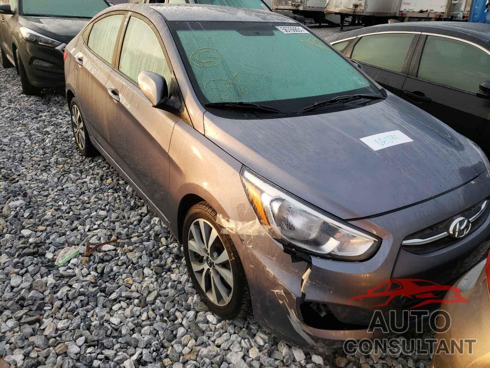 HYUNDAI ACCENT 2017 - KMHCT4AE4HU328494