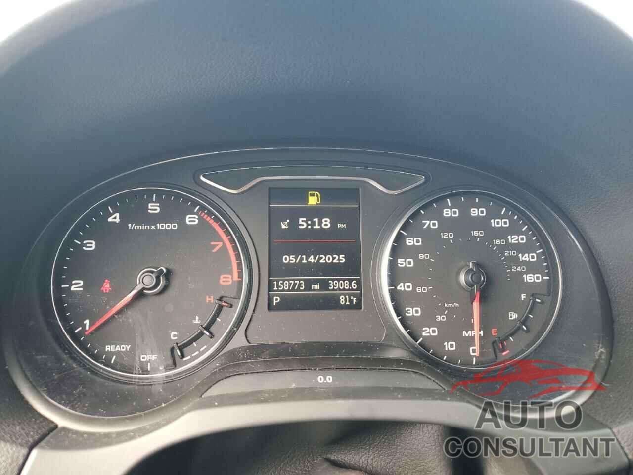 AUDI A3 2016 - WAUA7GFF0G1054453
