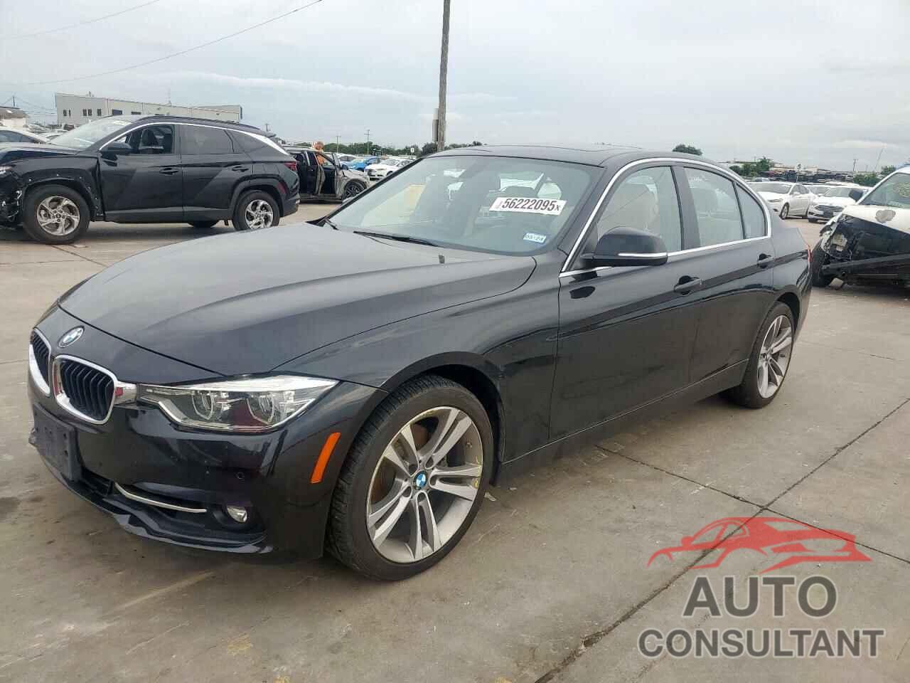 BMW 3 SERIES 2017 - WBA8B9G52HNU48576