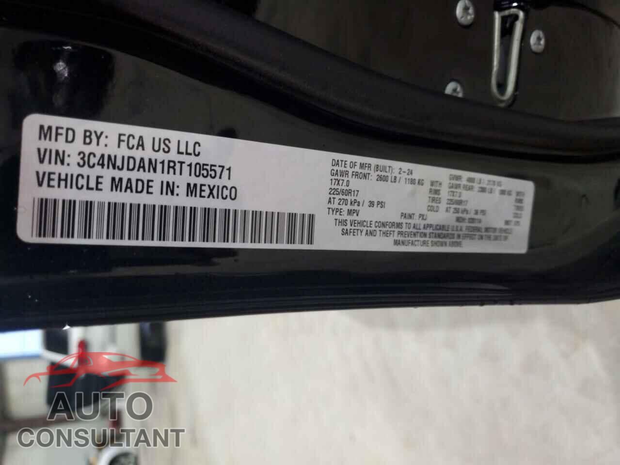 JEEP COMPASS 2024 - 3C4NJDAN1RT105571