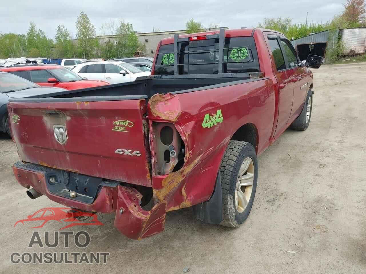DODGE RAM 1500 2012 - 1C6RD7HT8CS311534
