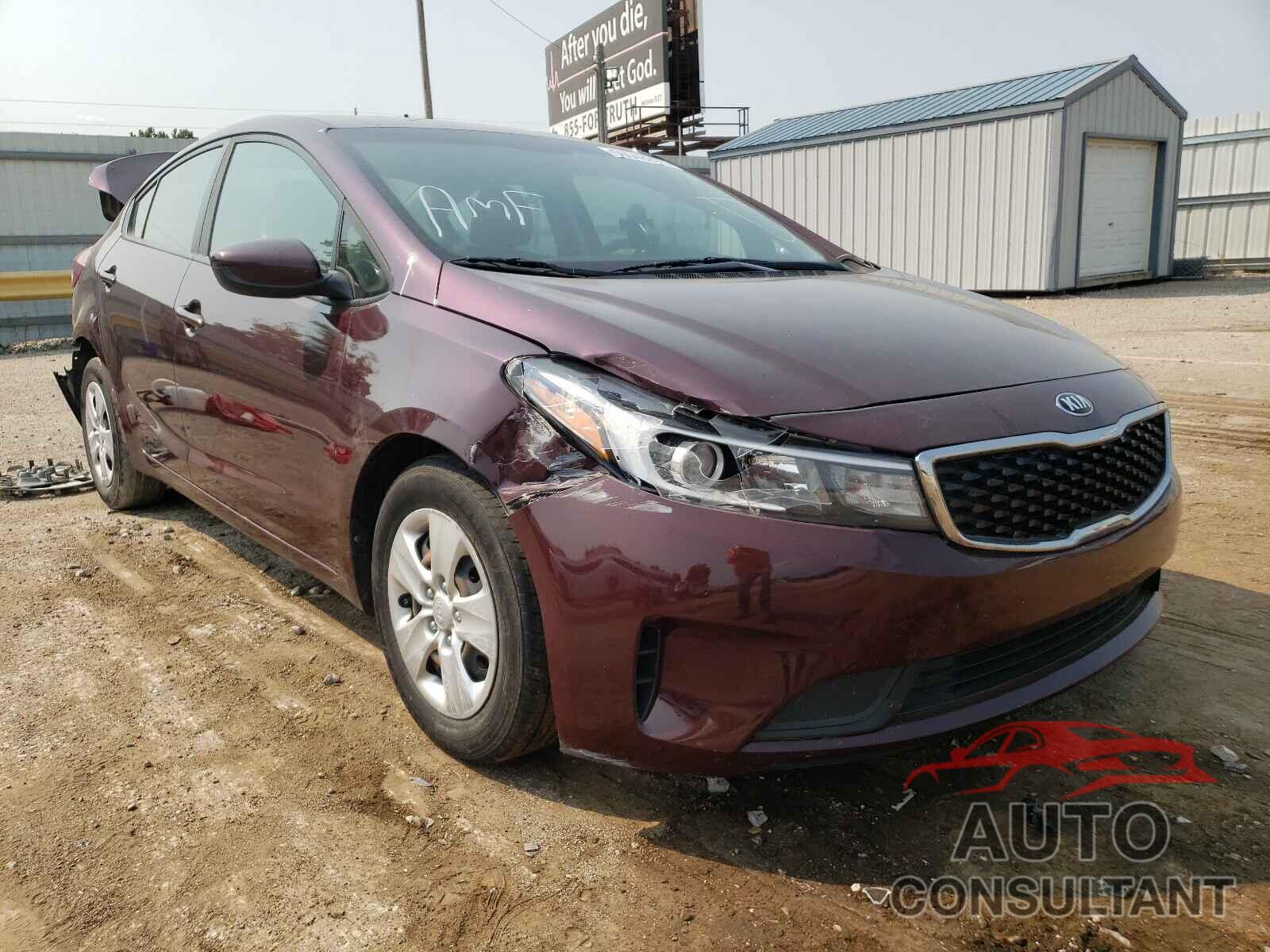 KIA FORTE 2018 - 3KPFL4A78JE235985