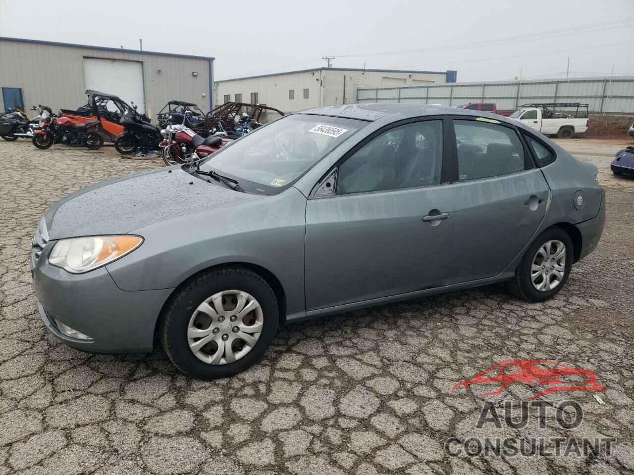 HYUNDAI ELANTRA 2010 - KMHDU4AD7AU935083