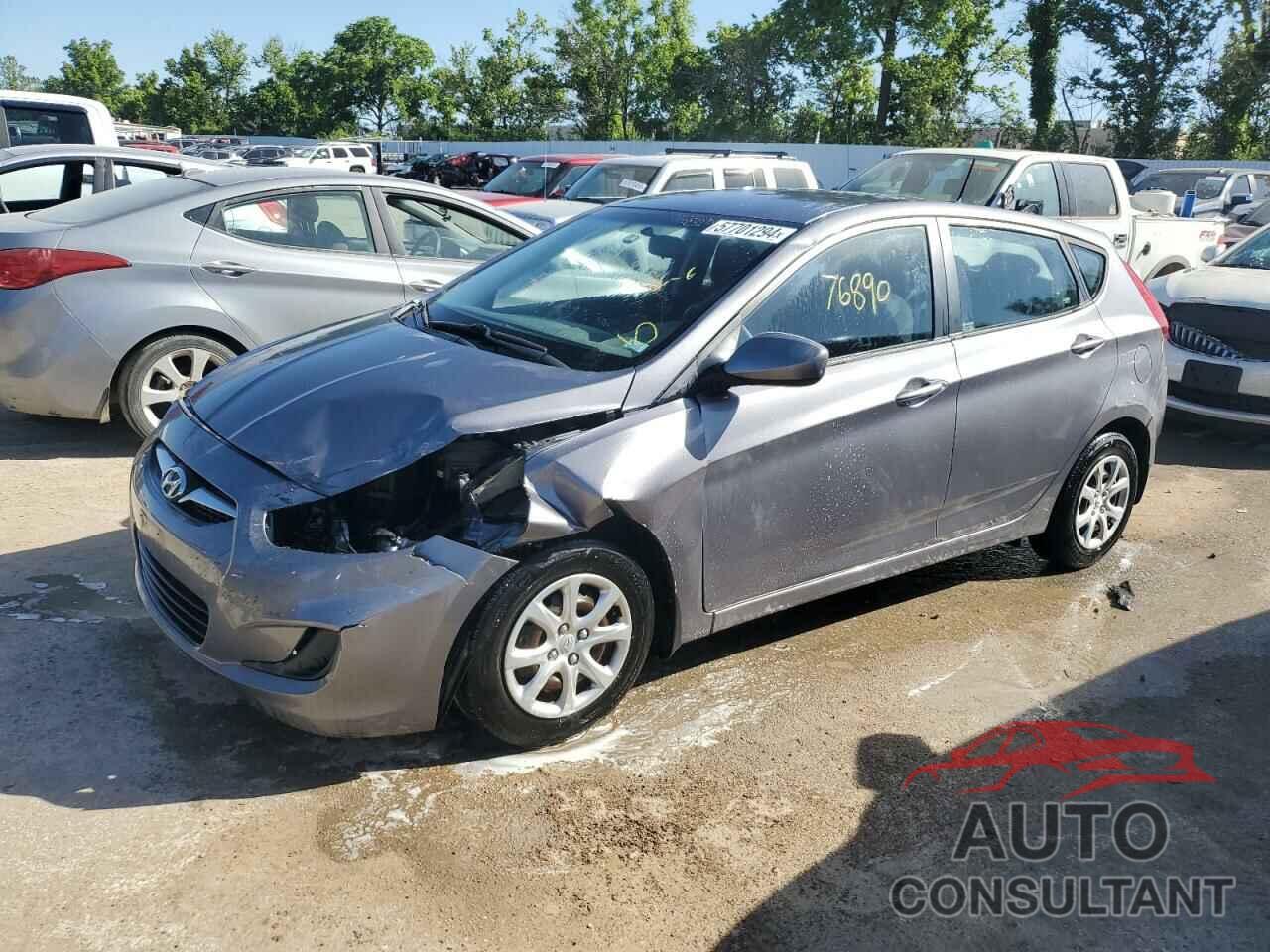 HYUNDAI ACCENT 2014 - KMHCT5AE4EU195494