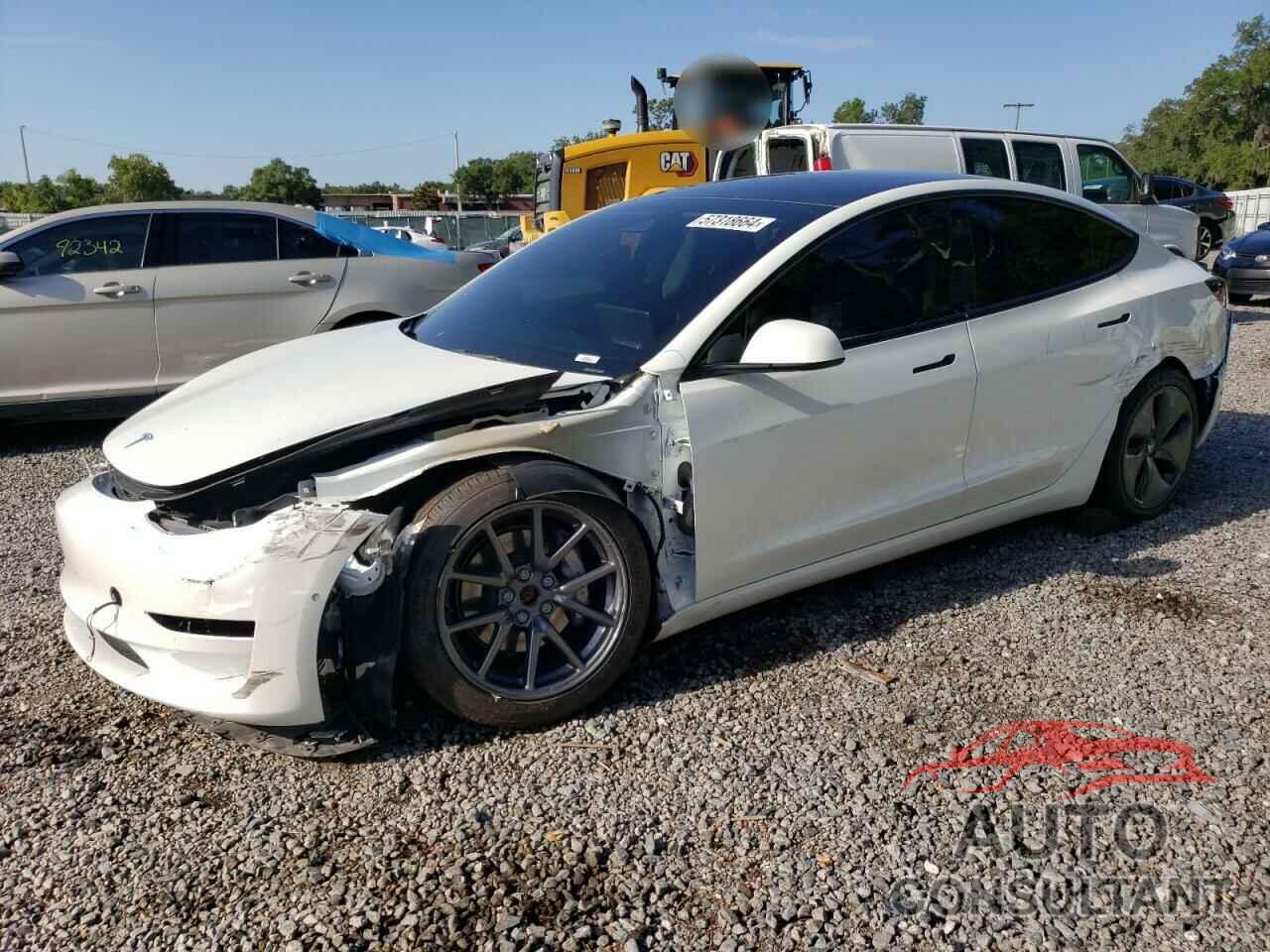 TESLA MODEL 3 2022 - 5YJ3E1EBXNF221581