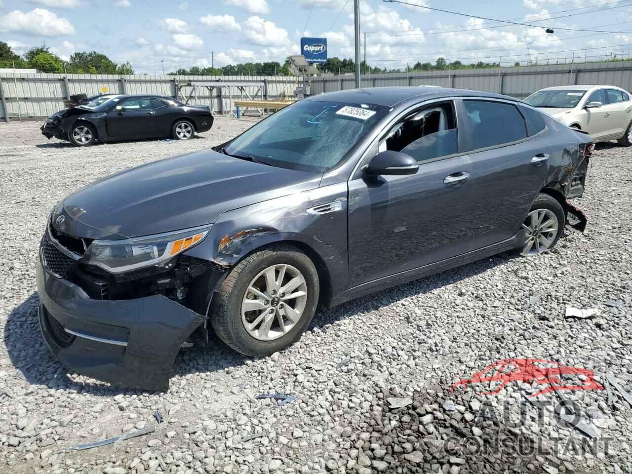 KIA OPTIMA 2017 - KNAGT4L30H5170535