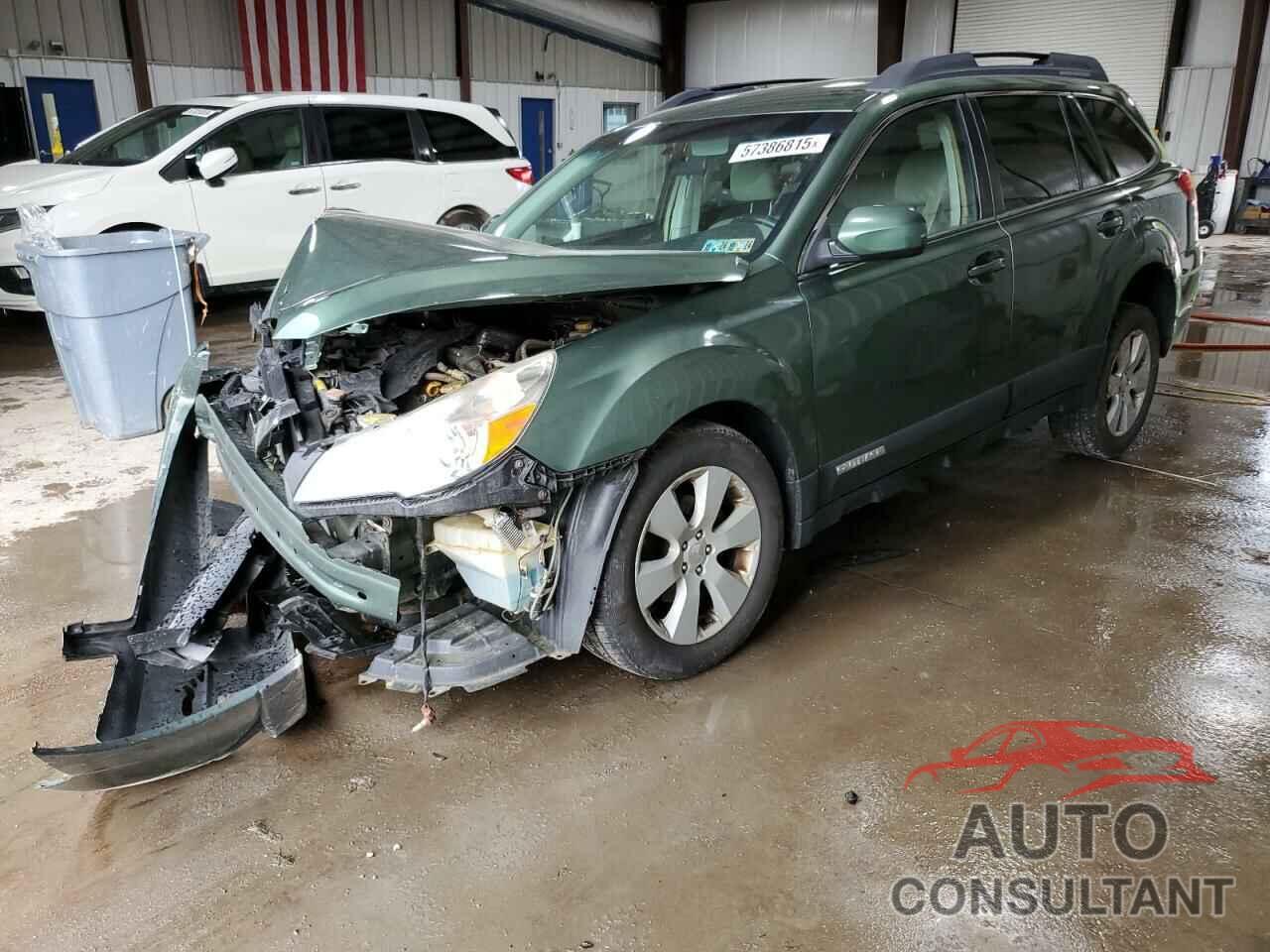 SUBARU OUTBACK 2012 - 4S4BRBCC2C3232436