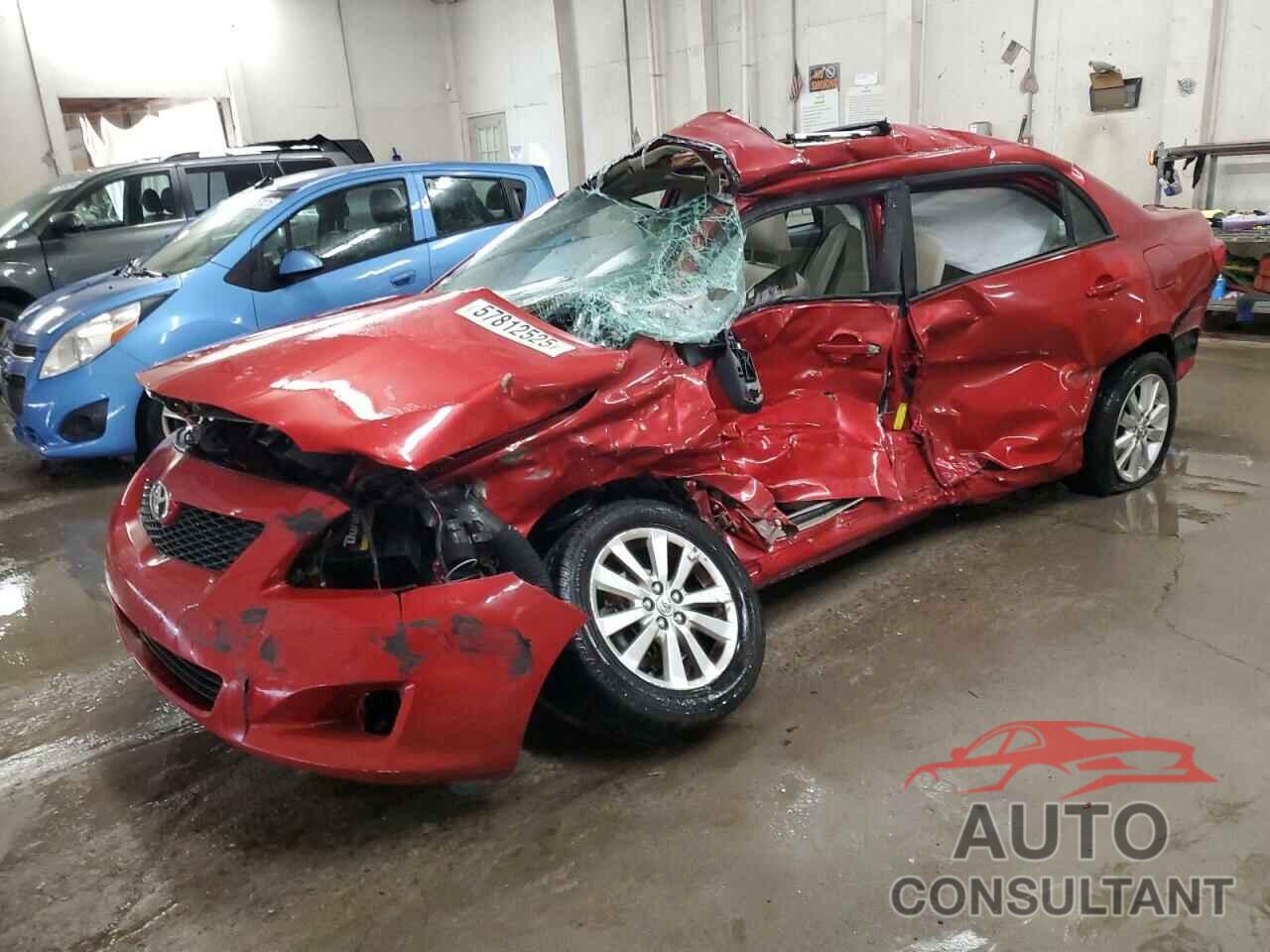 TOYOTA COROLLA 2010 - 2T1BU4EE1AC335493