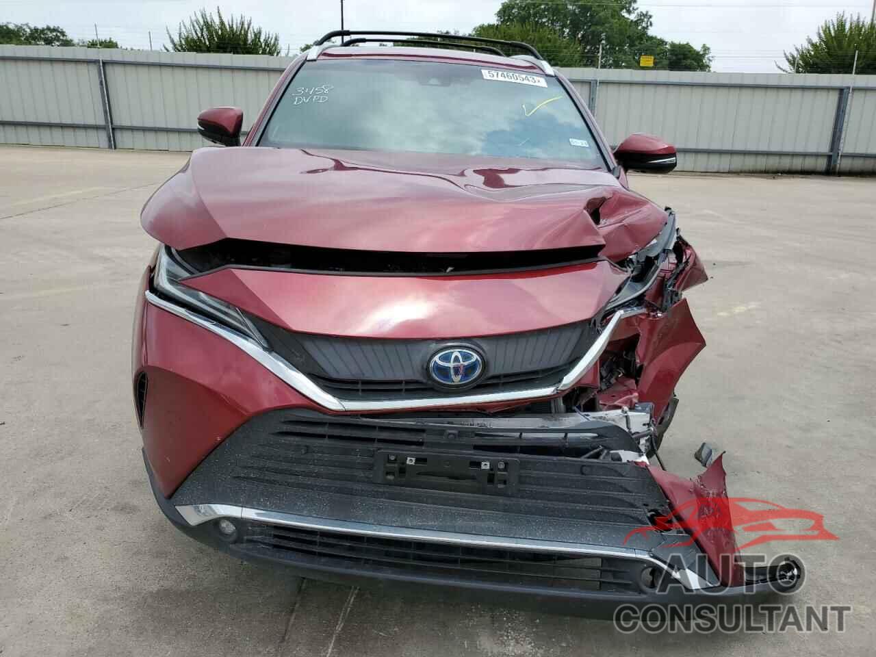 TOYOTA VENZA 2022 - JTEAAAAH0NJ088086