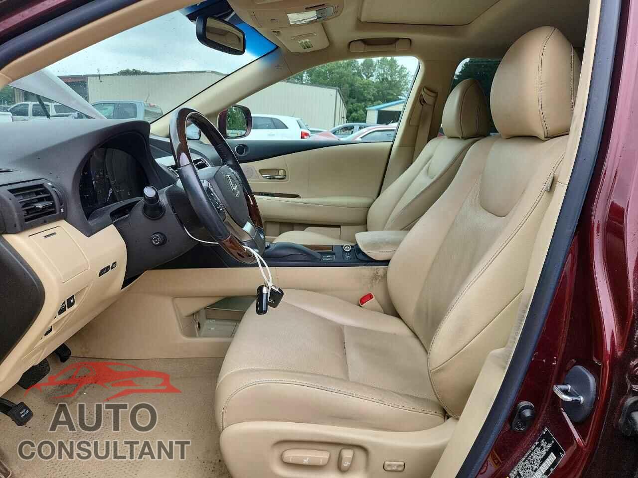 LEXUS RX350 2013 - 2T2BK1BAXDC224818