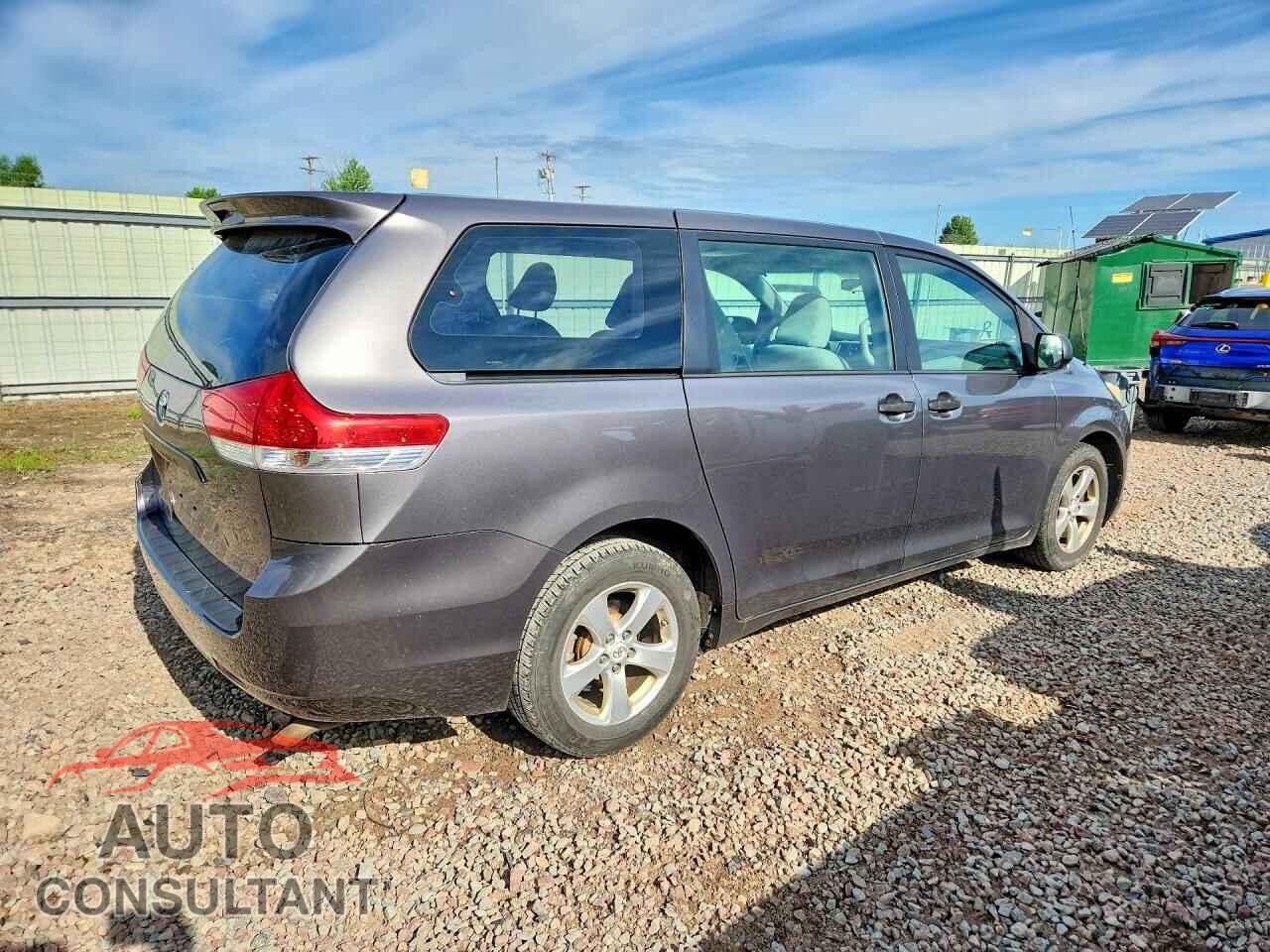 TOYOTA SIENNA 2011 - 5TDKA3DC5BS006467
