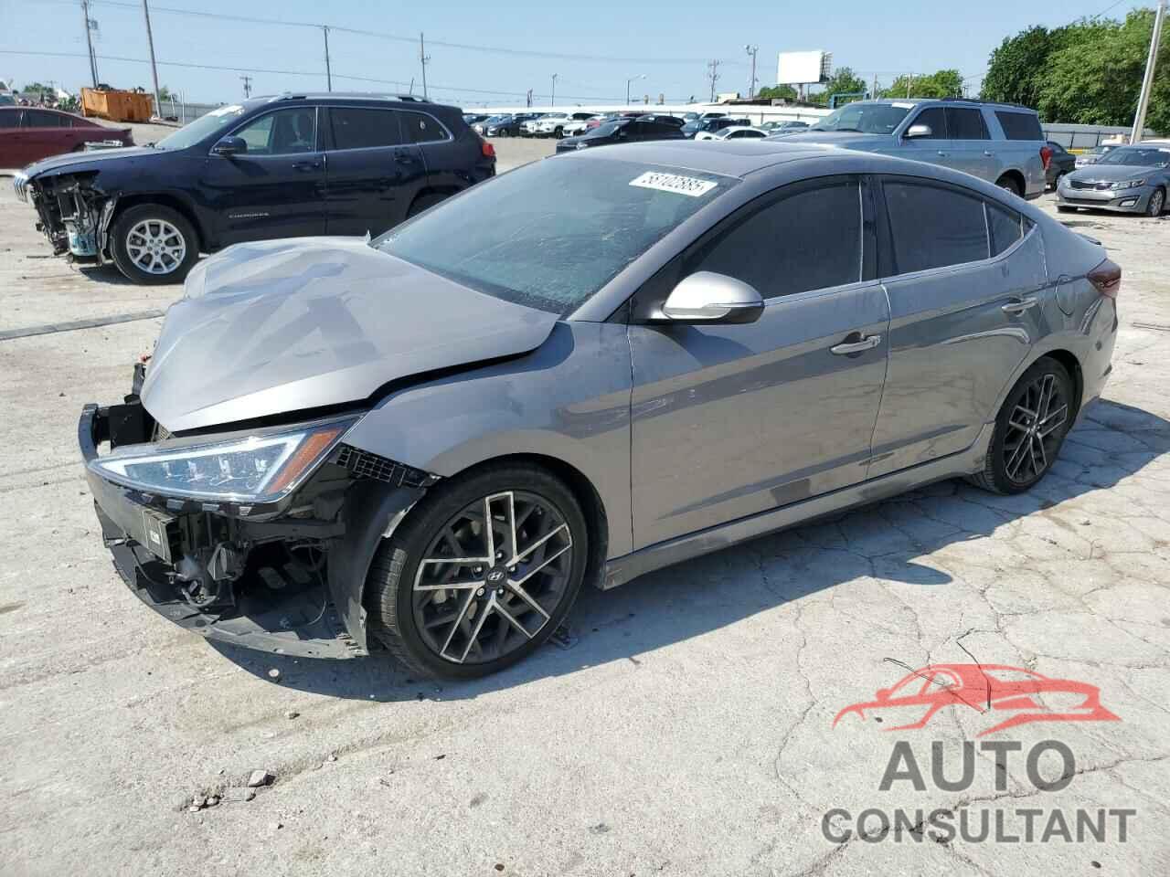 HYUNDAI ELANTRA 2020 - KMHD04LB8LU957460