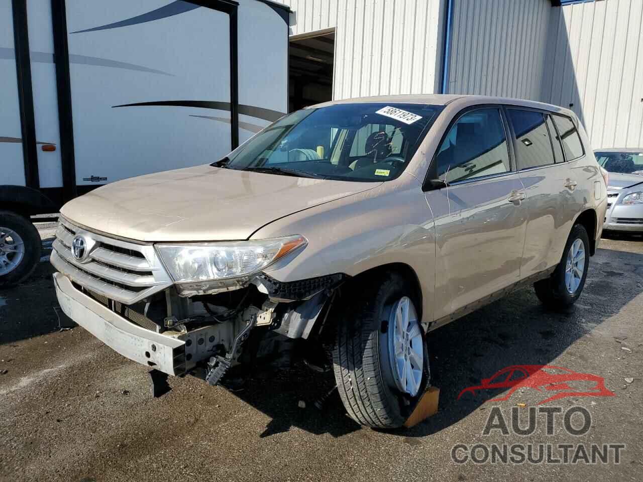 TOYOTA HIGHLANDER 2013 - 5TDBK3EH6DS176802