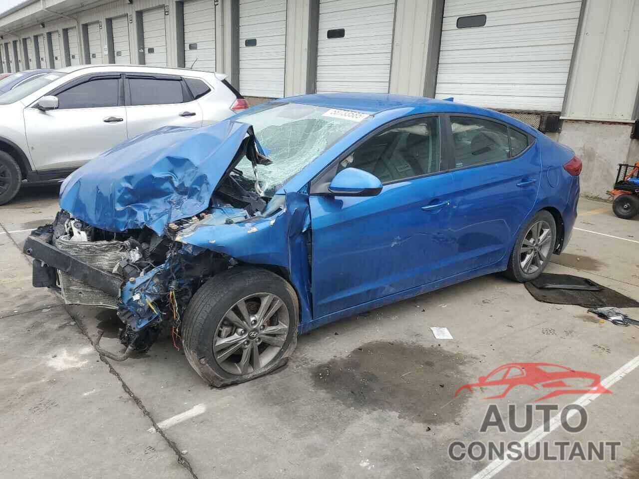 HYUNDAI ELANTRA 2018 - KMHD84LFXJU571924