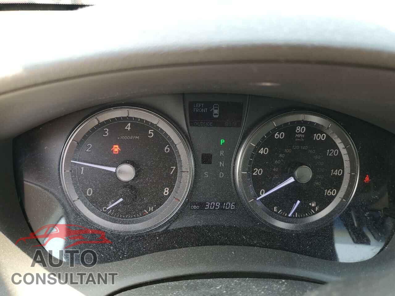 LEXUS ES350 2010 - JTHBK1EG6A2368203