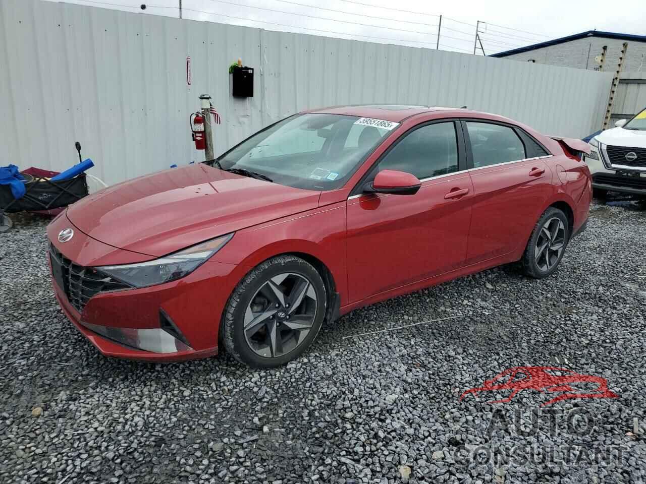 HYUNDAI ELANTRA 2022 - KMHLN4AG7NU341022