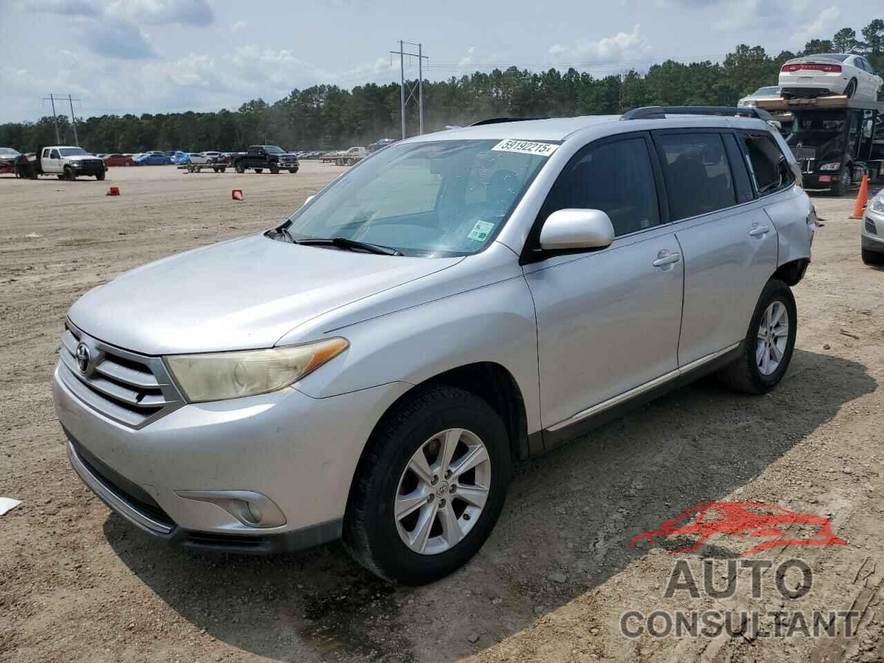 TOYOTA HIGHLANDER 2011 - 5TDZA3EH4BS008252