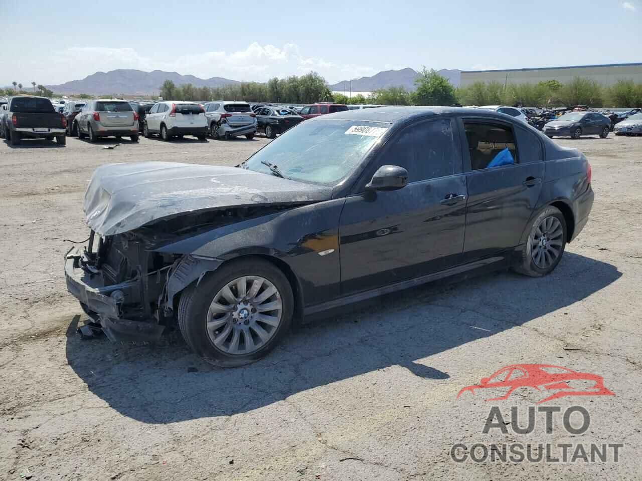 BMW 3 SERIES 2009 - WBAPH57519NL77620