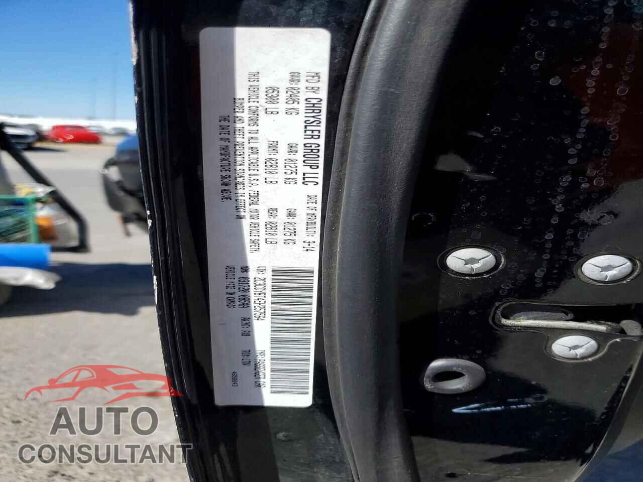 DODGE CHALLENGER 2014 - 2C3CDYBT4EH257564