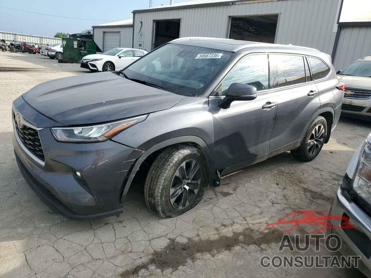 TOYOTA HIGHLANDER 2020 - 5TDGZRBH7LS031517