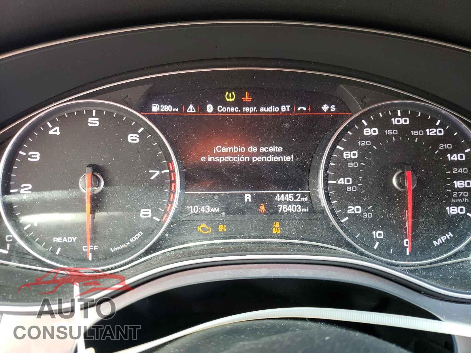 AUDI A6 2016 - WAUGFAFC3GN042063
