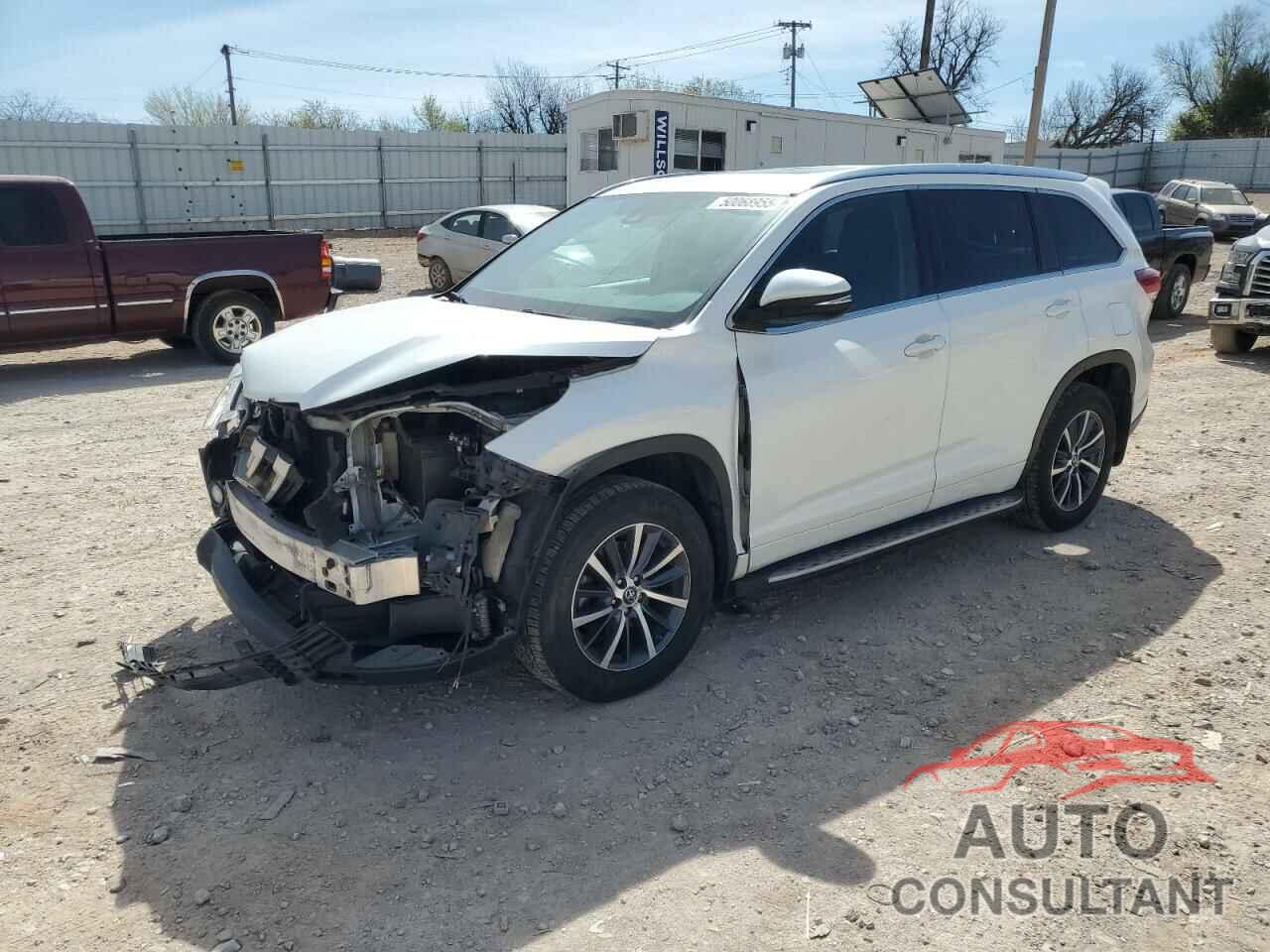 TOYOTA HIGHLANDER 2017 - 5TDKZRFH9HS203283
