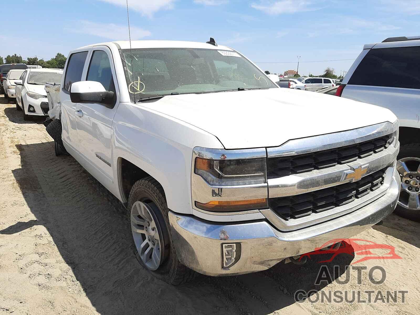 CHEVROLET SILVERADO 2018 - 3GCUKREC7JG186412
