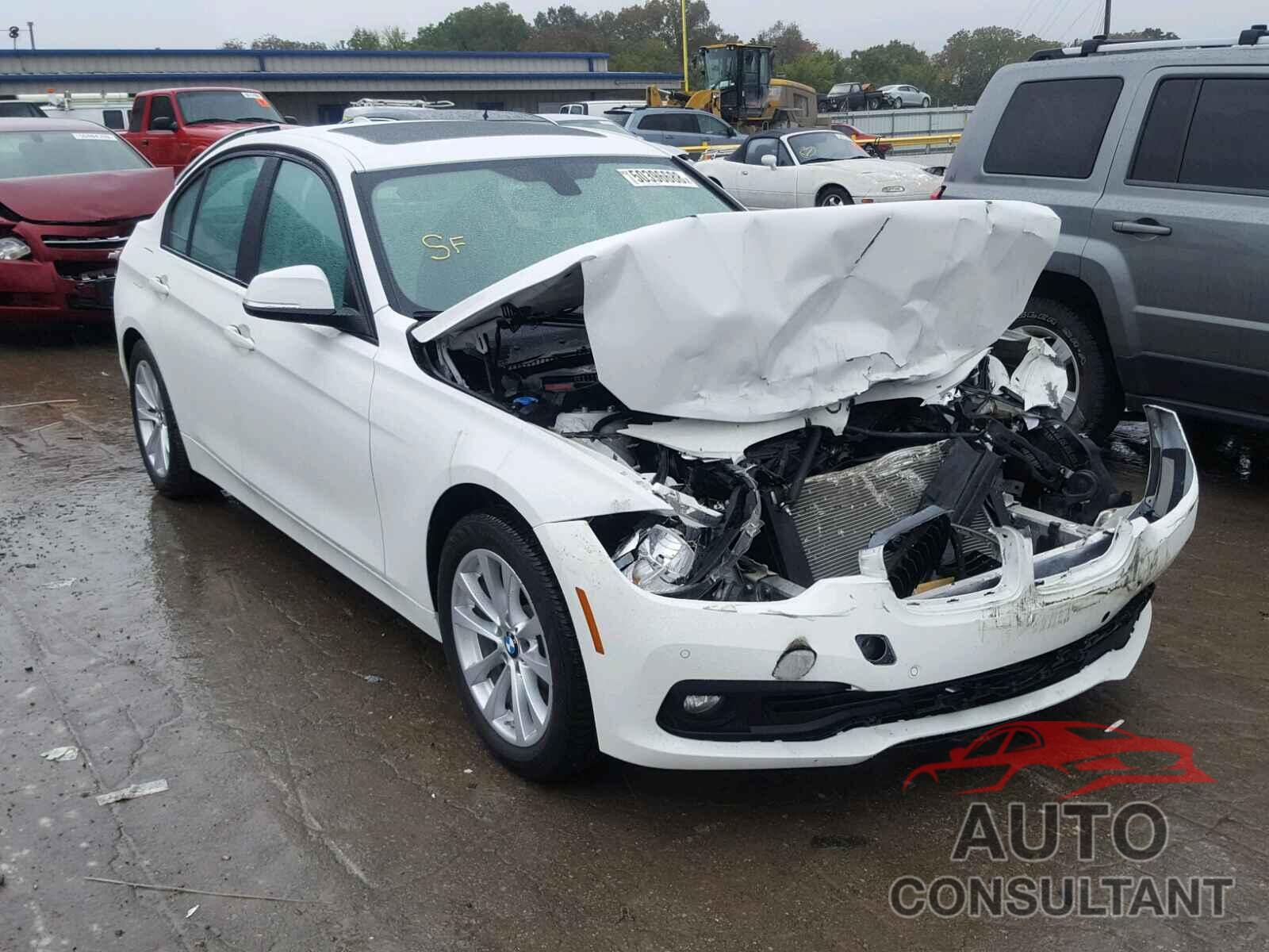 BMW 3 SERIES 2017 - WBA8E1G36HNU16060