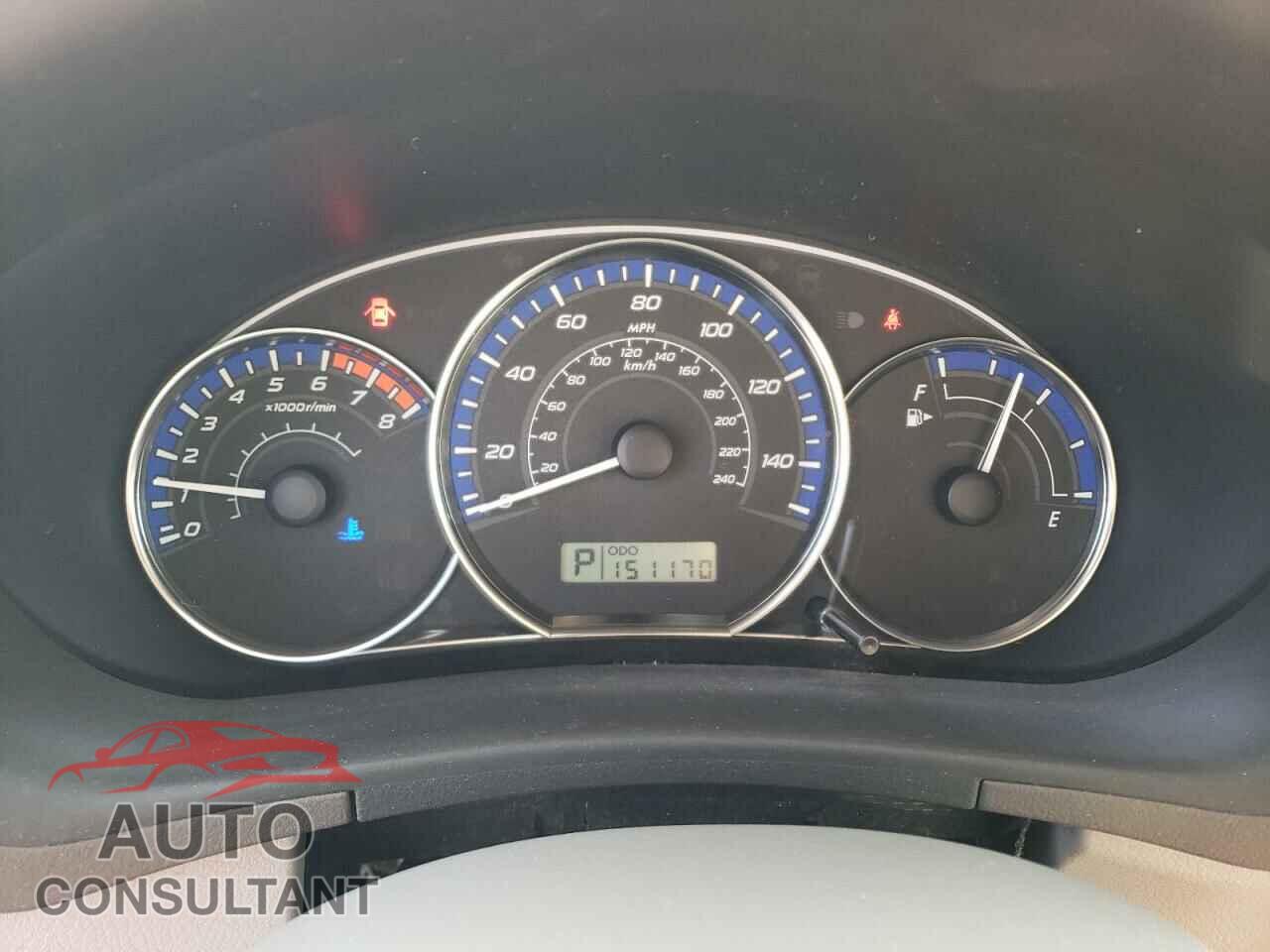 SUBARU FORESTER 2010 - JF2SH6BC9AH772450