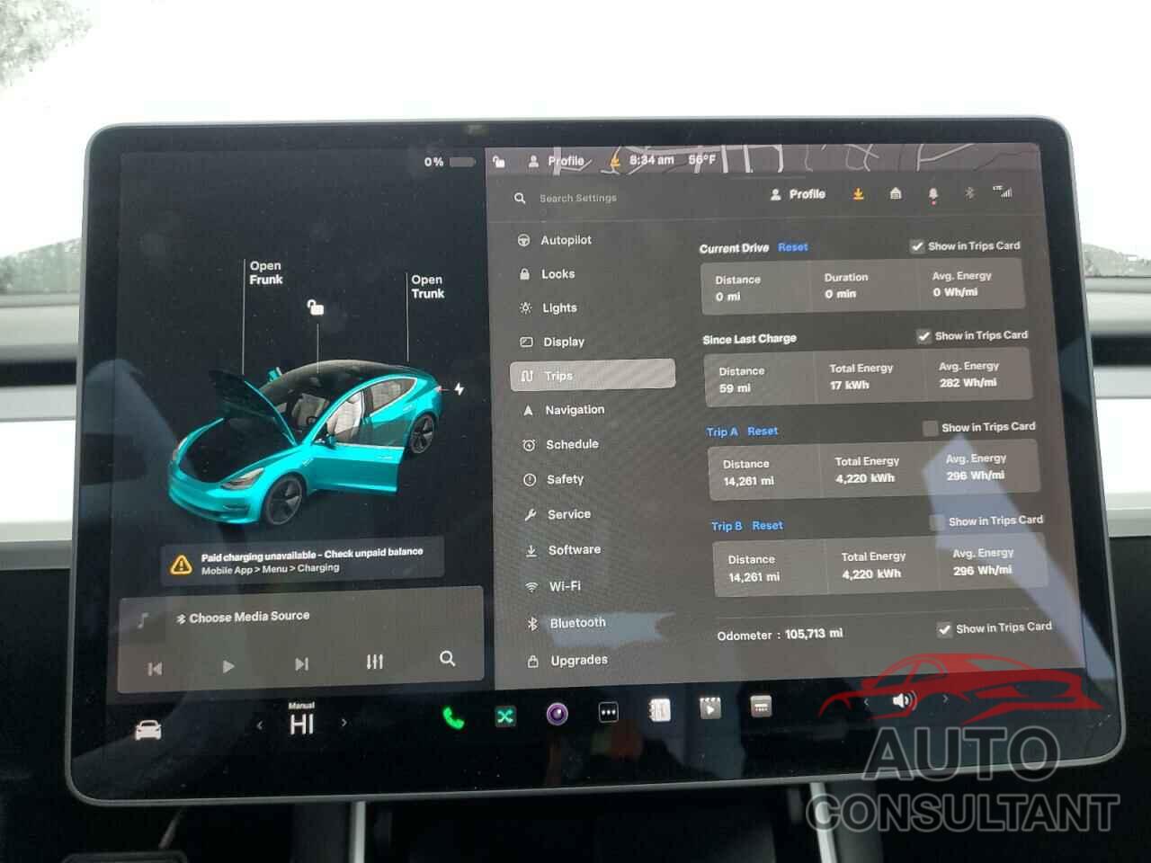 TESLA MODEL 3 2018 - 5YJ3E1EB0JF086377
