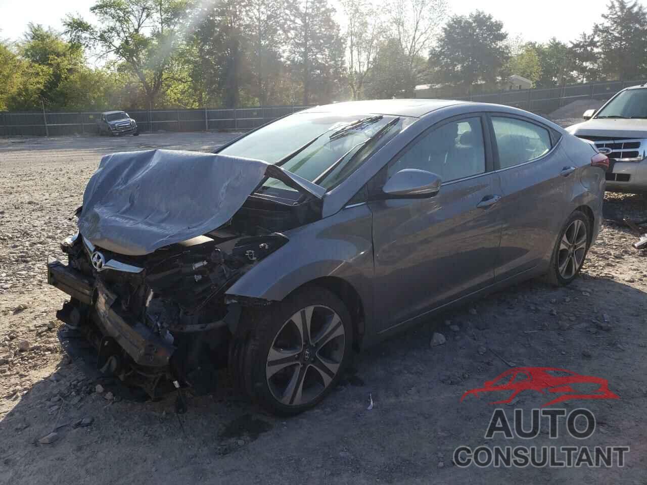 HYUNDAI ELANTRA 2015 - KMHDH4AHXFU455618