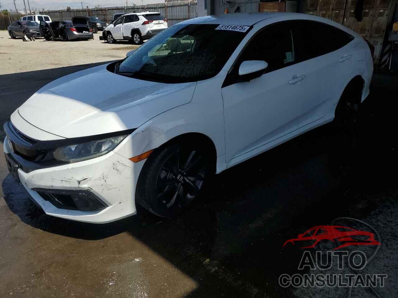 HONDA CIVIC 2019 - 2HGFC2F82KH528858