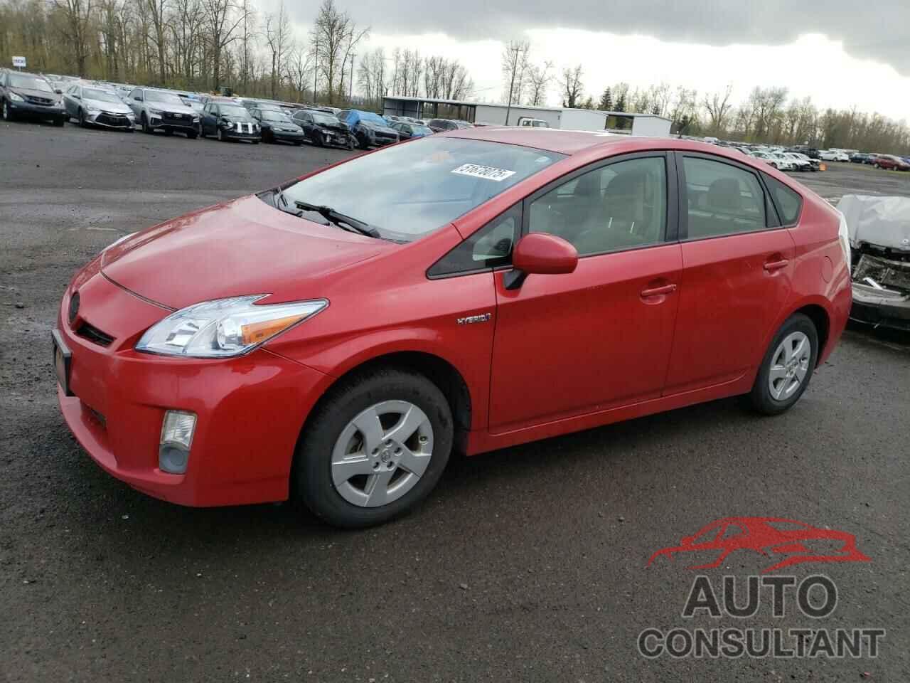 TOYOTA PRIUS 2011 - JTDKN3DU1B0264212