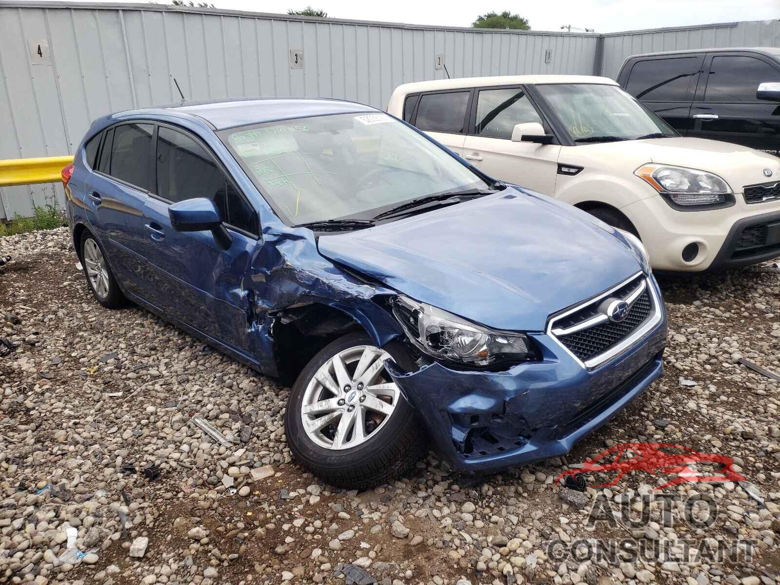 SUBARU IMPREZA 2016 - JF1GPAB67G8273293