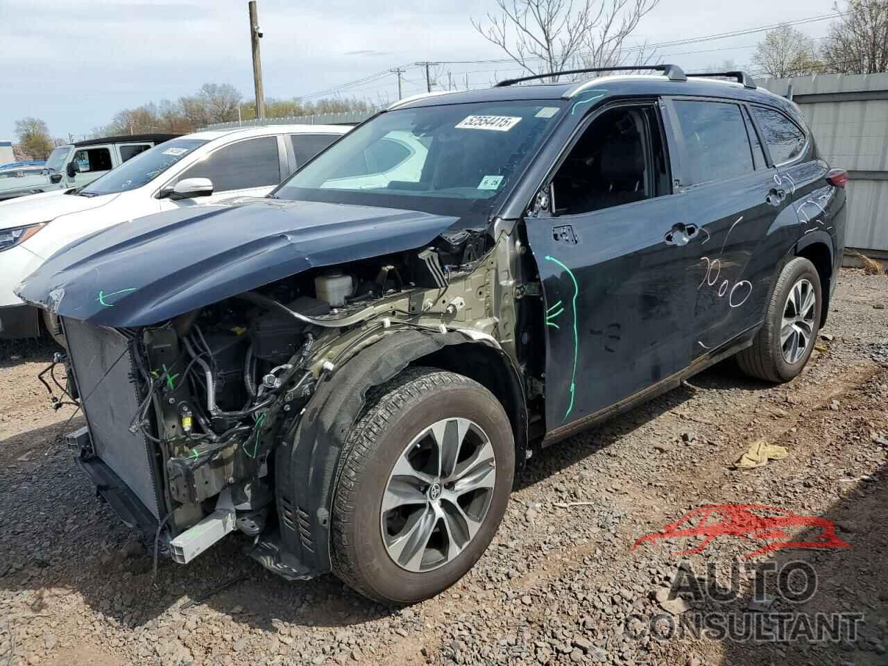 TOYOTA HIGHLANDER 2023 - 5TDKDRBH8PS045795