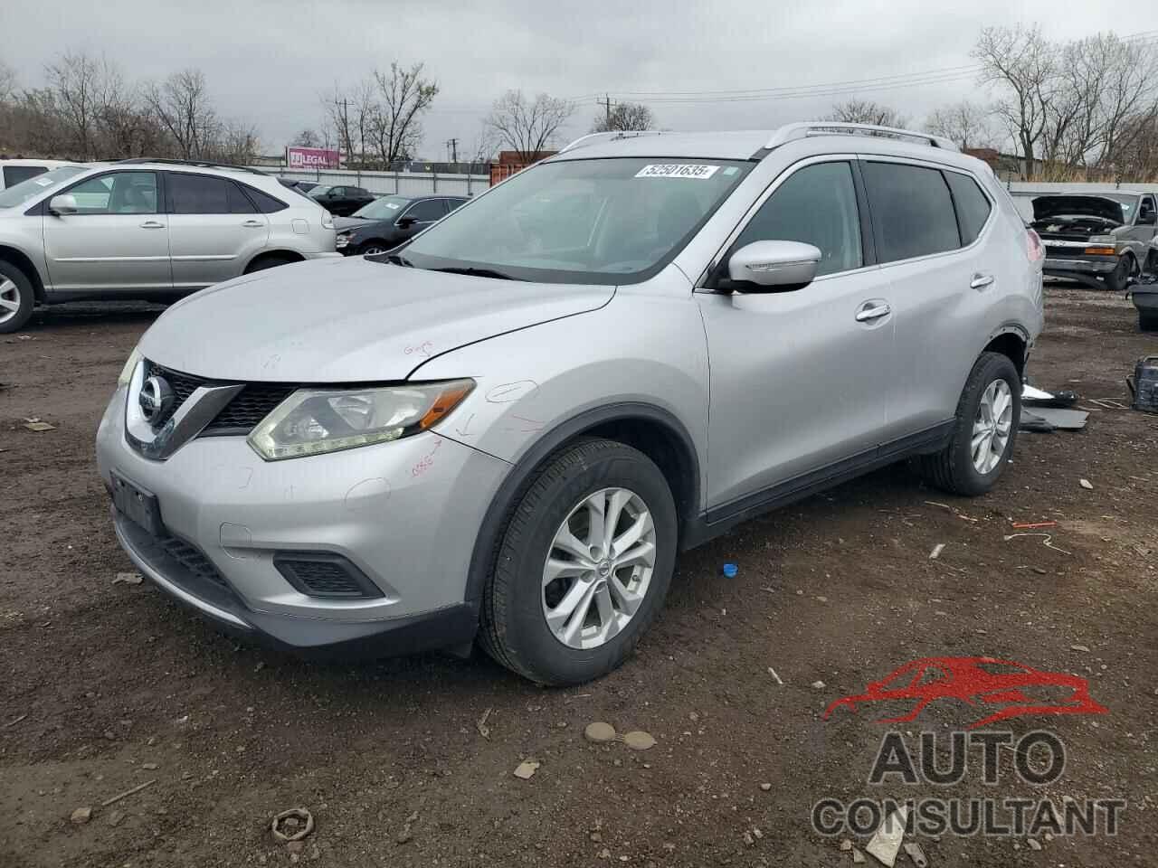 NISSAN ROGUE 2015 - KNMAT2MV4FP542960