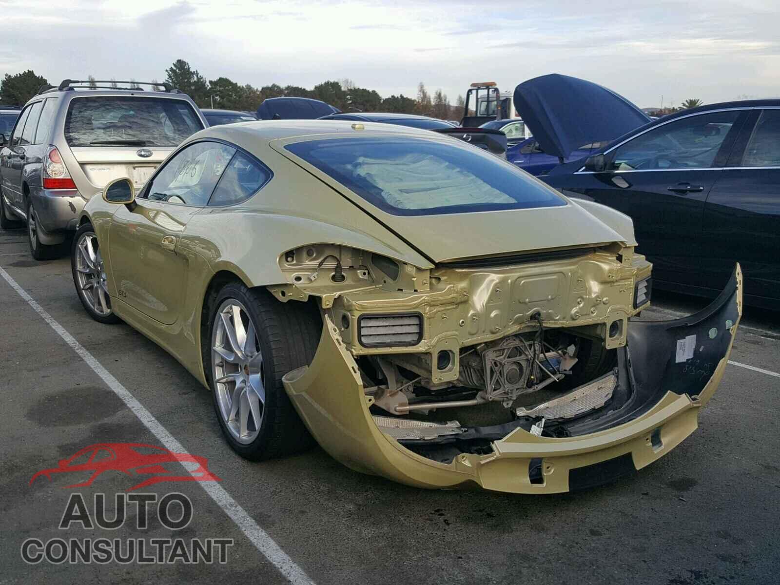 PORSCHE CAYMAN 2016 - WP0AB2A86GK185233