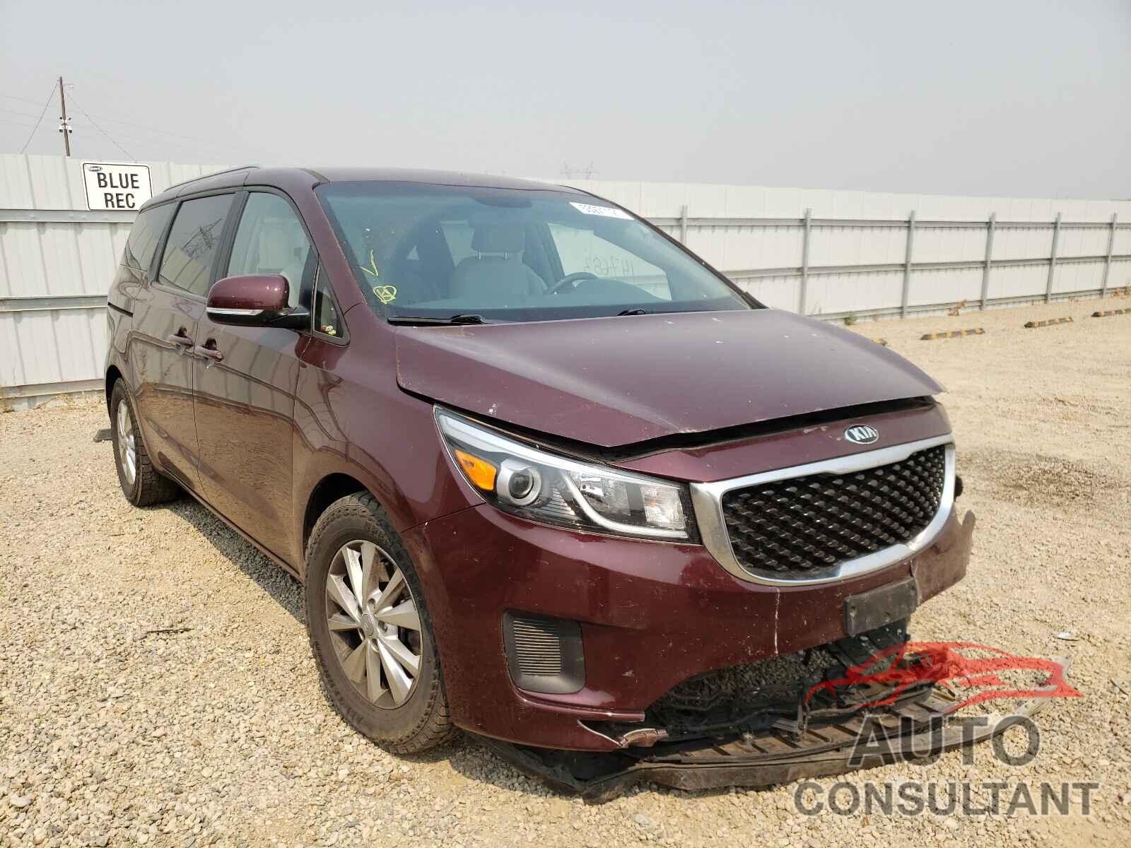 KIA SEDONA 2016 - KNDMB5C1XG6161279