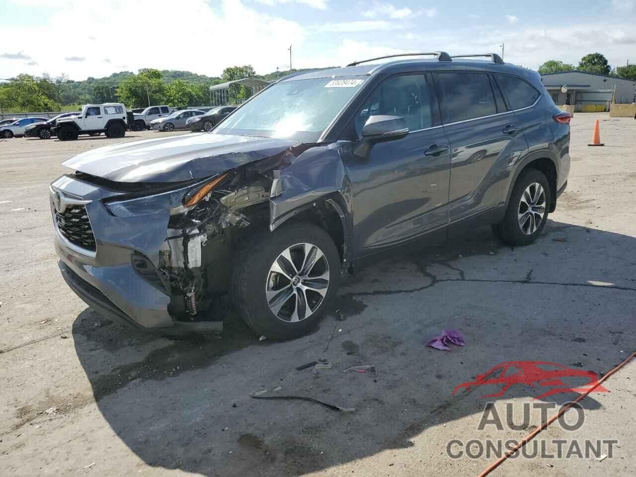 TOYOTA HIGHLANDER 2021 - 5TDHZRBH2MS131515