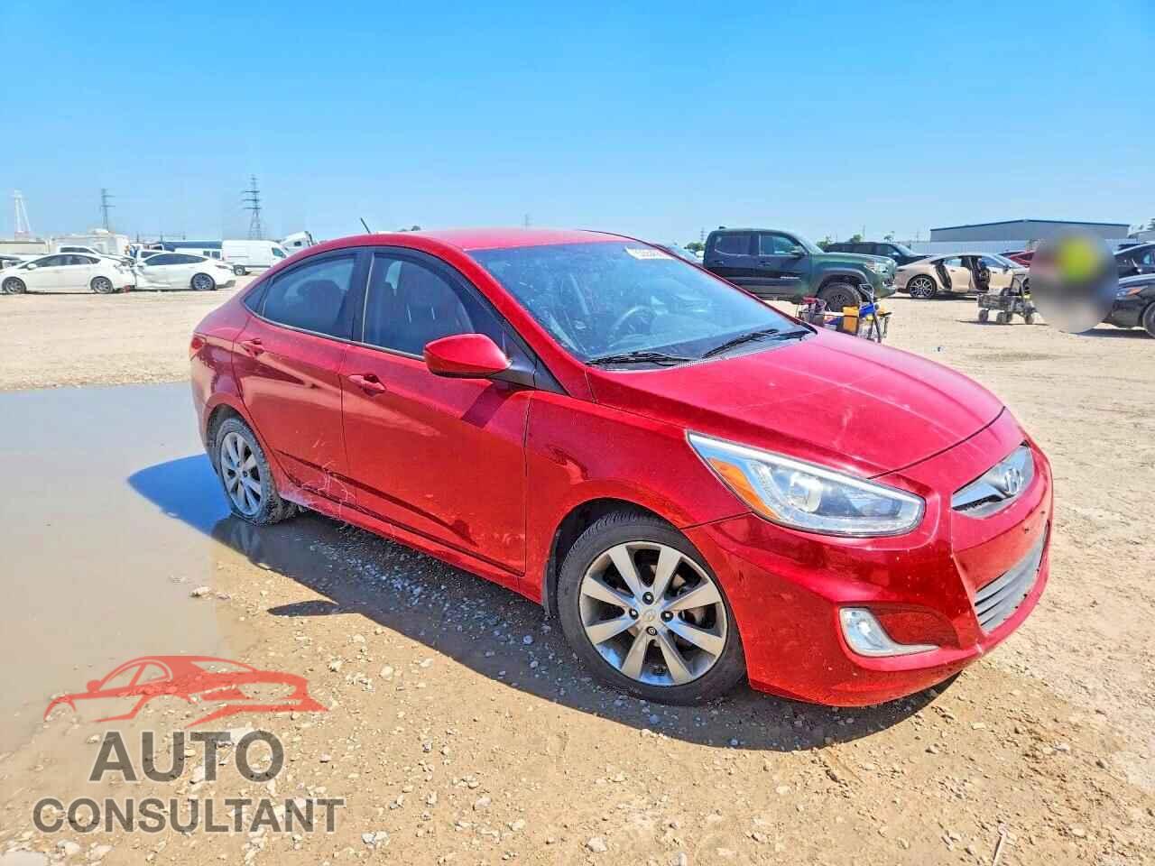 HYUNDAI ACCENT 2014 - KMHCU4AE7EU728879