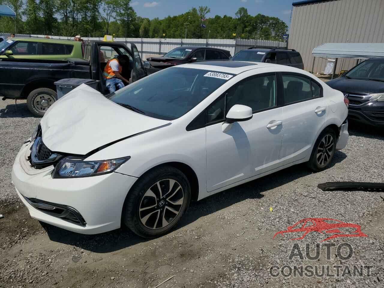 HONDA CIVIC 2013 - 19XFB2F8XDE243776