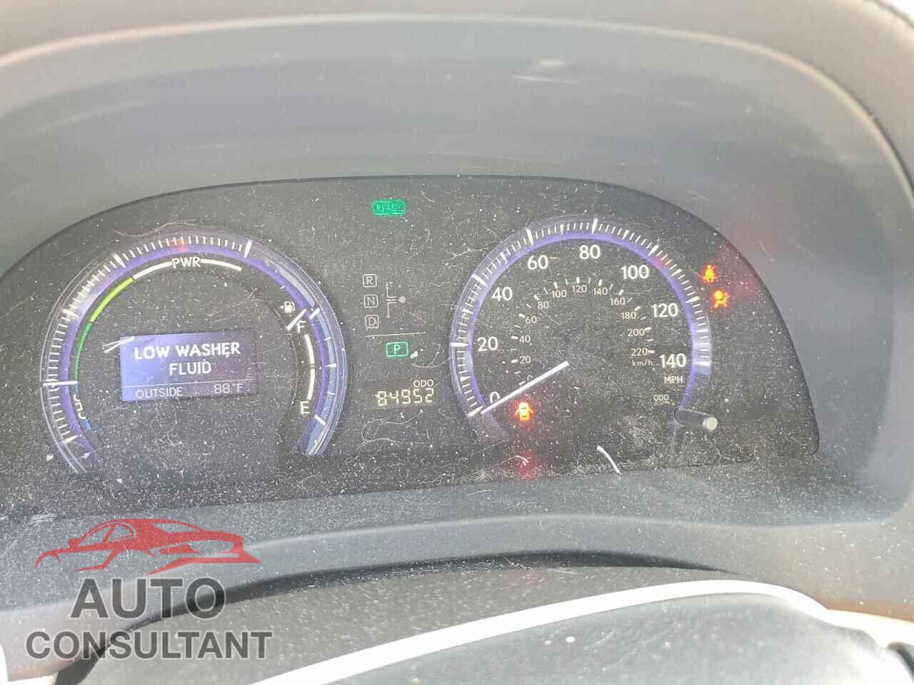 LEXUS HS 2010 - JTHBB1BA0A2026293