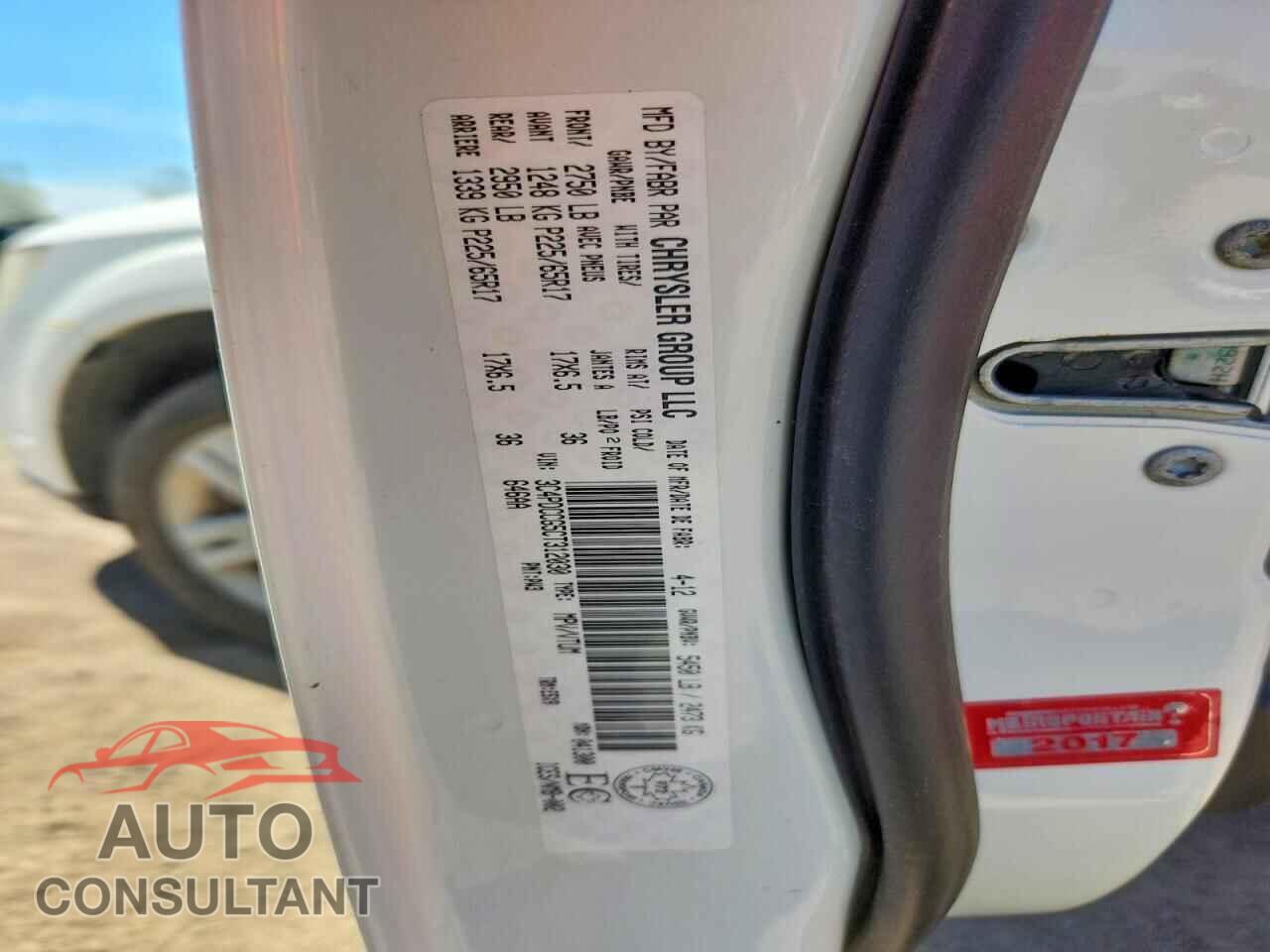DODGE JOURNEY 2012 - 3C4PDCCG5CT312030
