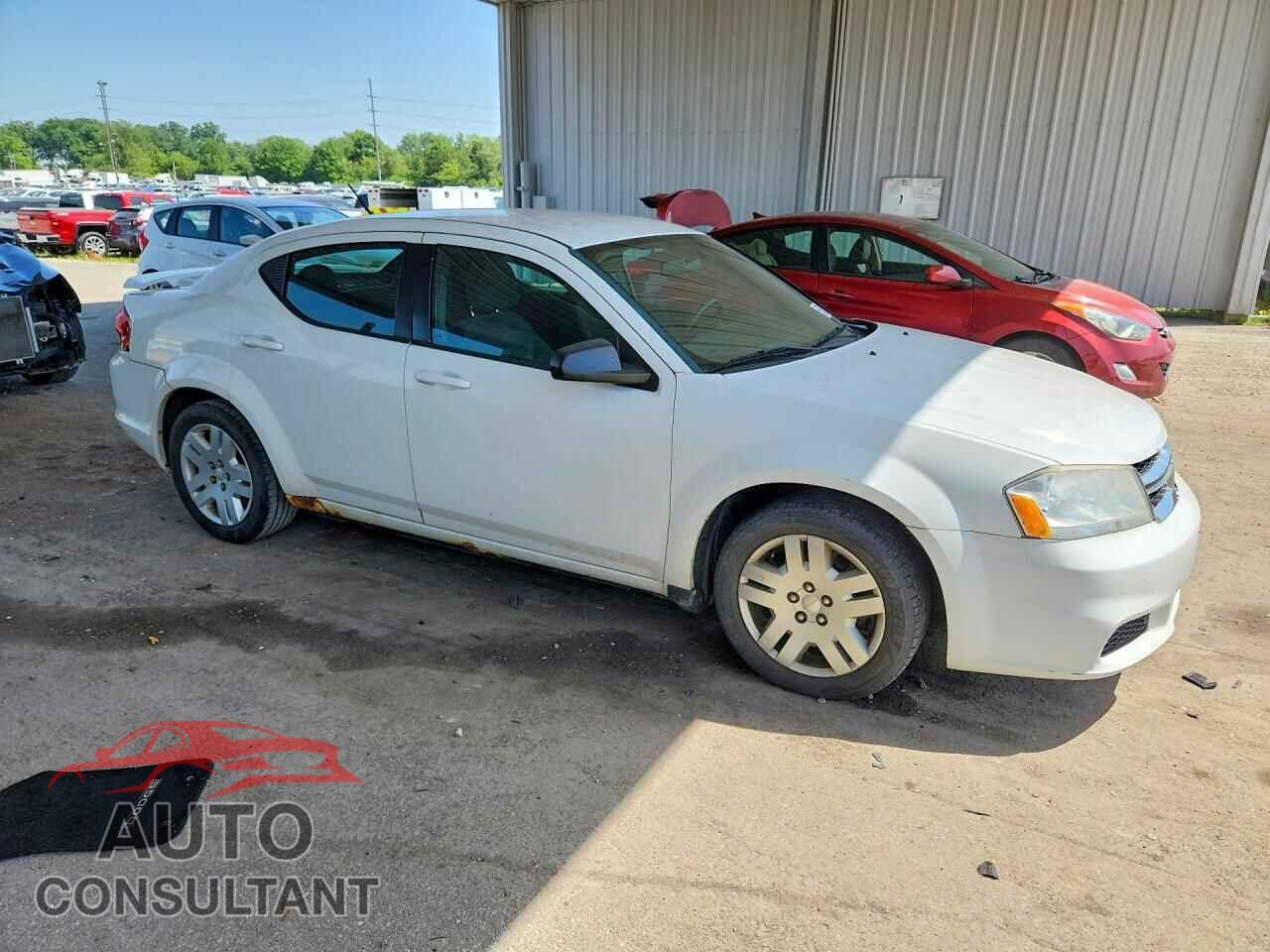 DODGE AVENGER 2012 - 1C3CDZAB2CN110615