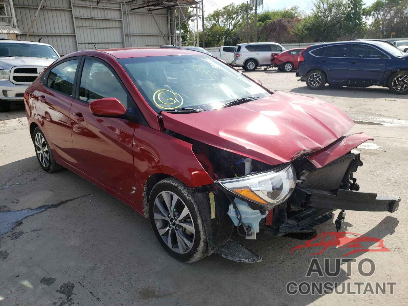 HYUNDAI ACCENT 2017 - KMHCT4AE1HU373795