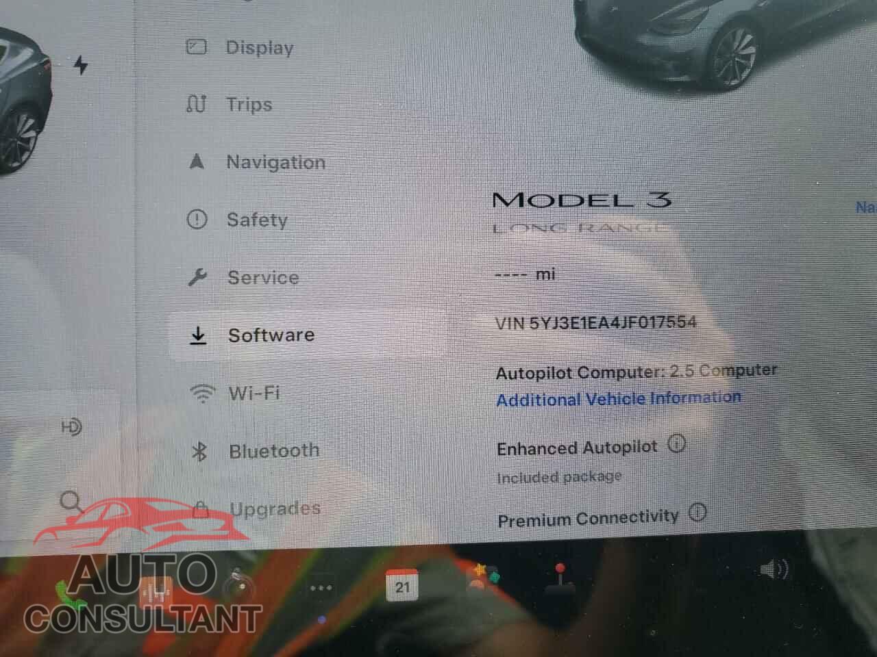TESLA MODEL 3 2018 - 5YJ3E1EA4JF017554