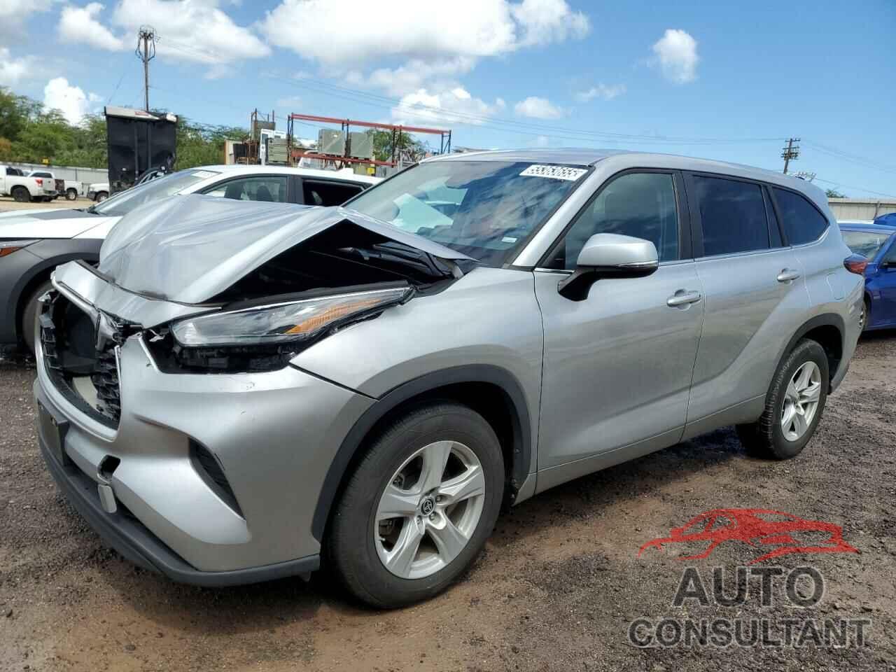 TOYOTA HIGHLANDER 2023 - 5TDKDRAH9PS018591